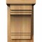 Ekena Millwork Pescadero Rough Sawn Corbel w/Backplate, Western Red Cedar, 8"W x 8"D x 12"H COR08X08X12PEC01RWR - alternate 2
